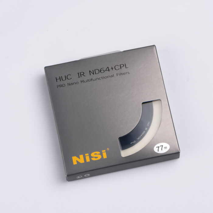 פילטר NiSi ND64 + CPL 77mm HUC PRO Nano IR Multifunctional