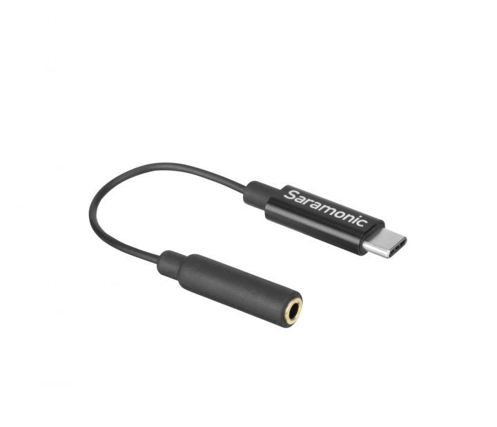 כבל מתאם מחיבור USB-C לסמארטפון Saramonic SR-C2003 3.5mm