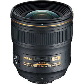 עדשה Nikon AF-S NIKKOR 24mm f/1.4G ED