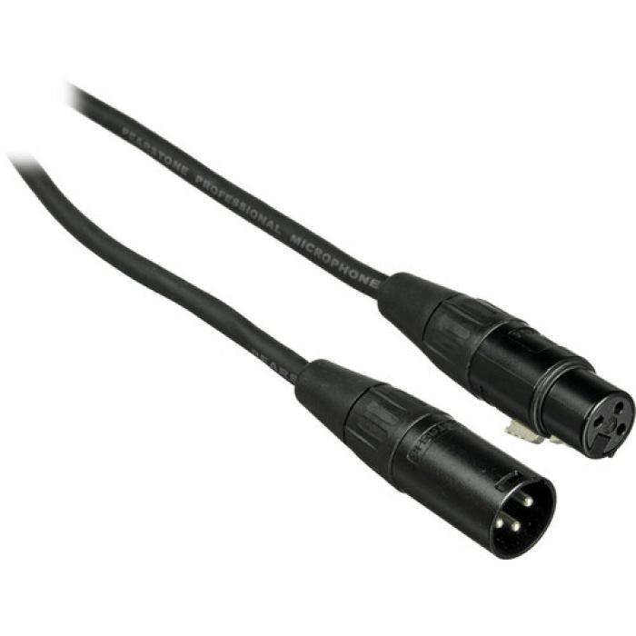 Pearstone PM Series XLR M to XLR F Professional Microphone Cable