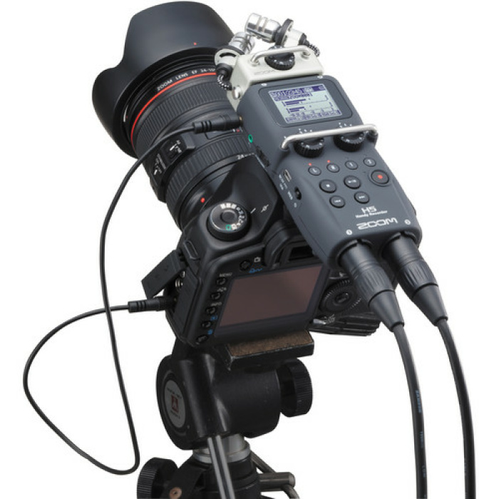 מקליט סאונד נייד מקצועי קומפקטי Zoom H5
