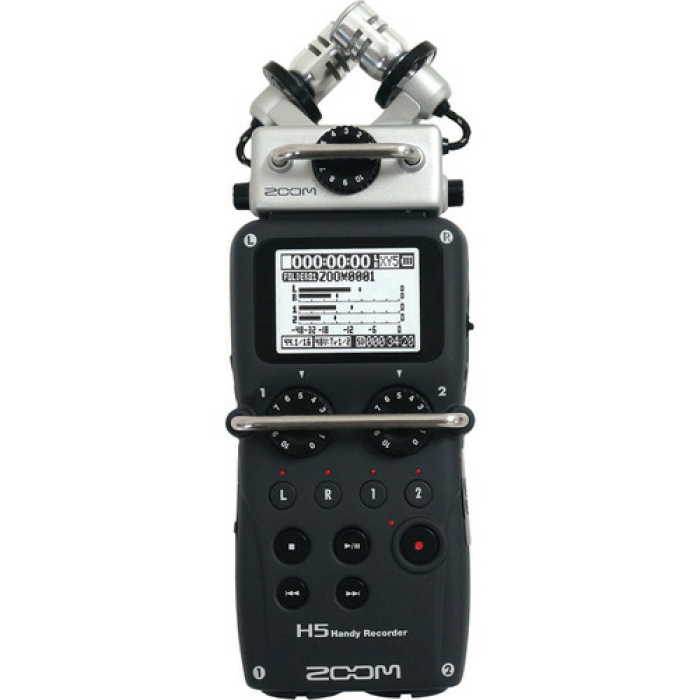 מקליט סאונד נייד מקצועי קומפקטי Zoom H5