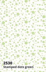 Stamped Dots Green-2530 - 045173025306