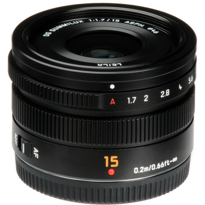עדשה Panasonic Leica DG 15mm f/1.7 ASPH