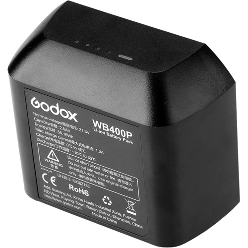 סוללה godox wb400p battery for ad400 pro