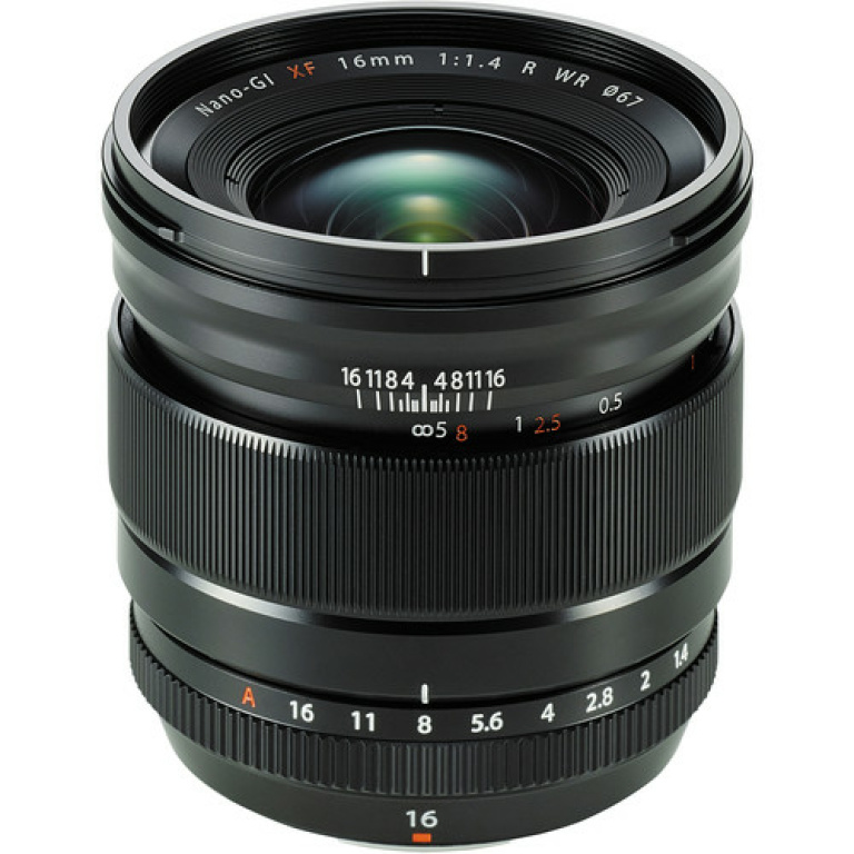 עדשה Fujifilm XF 16mm f/1.4 R WR