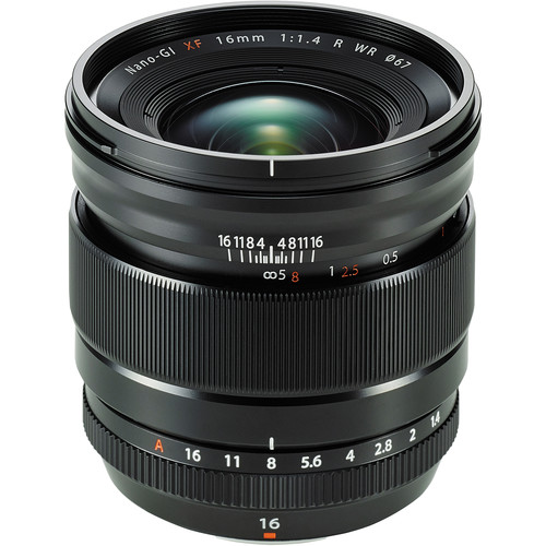 עדשה Fujifilm XF 16mm f/1.4 R WR