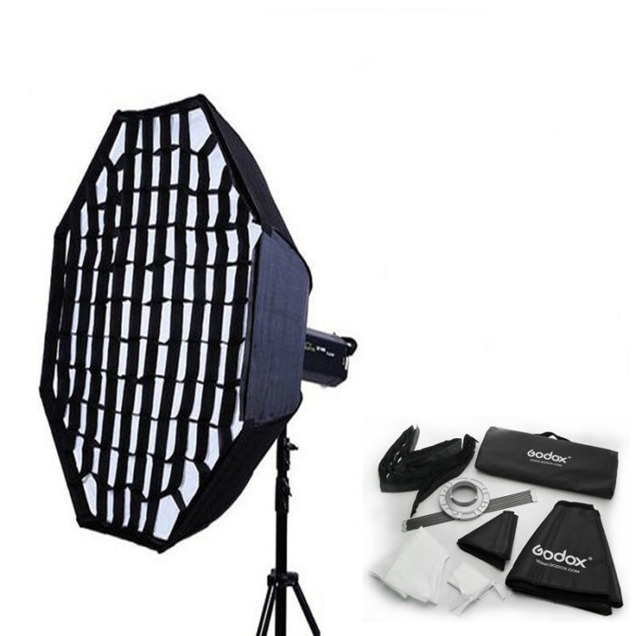 אוקטבוקס עם גריד GODOX sb-fw-95 Octa