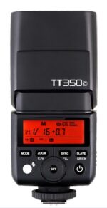 פלאש Godox Speedlite TT350c למצלמות Canon
