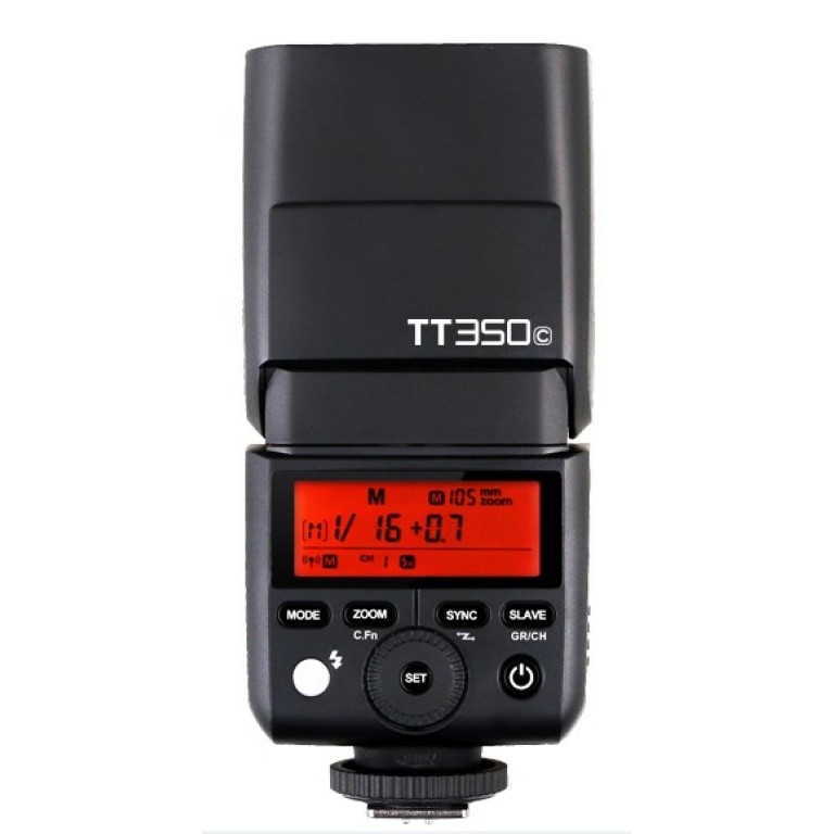 פלאש Godox Speedlite TT350c למצלמות Canon