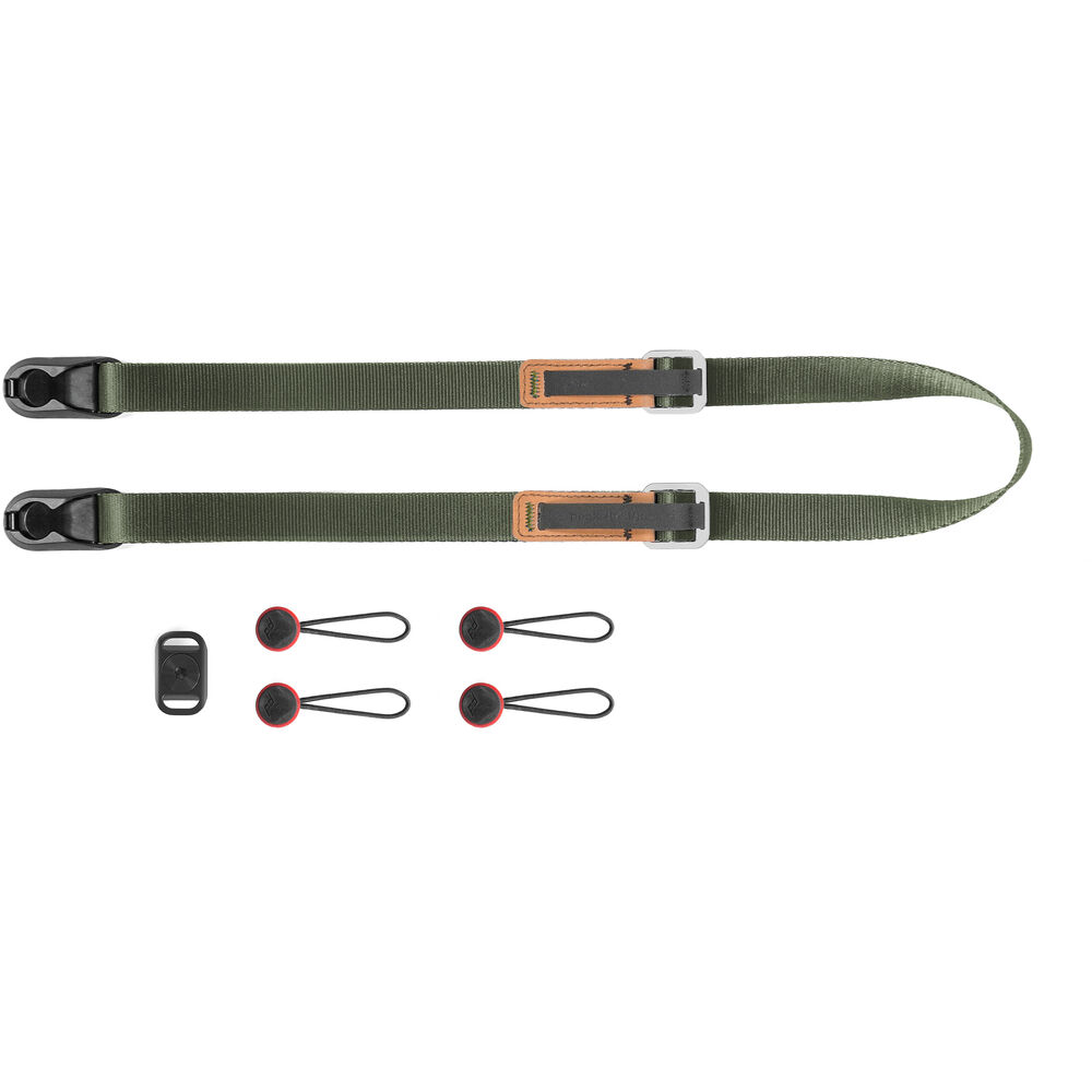רצועה למצלמה - ירוק כהה Peak Design Leash Camera Strap