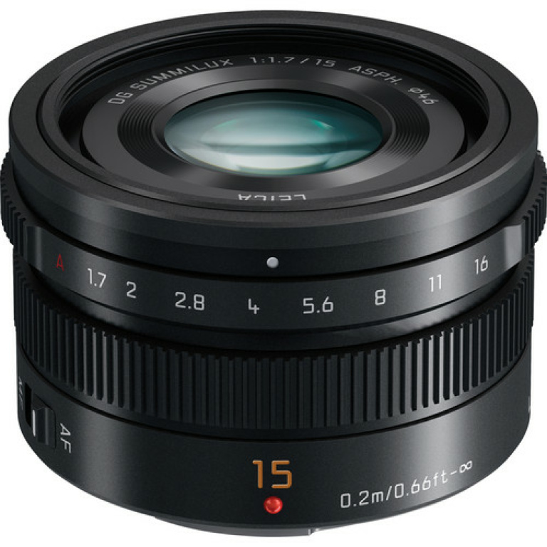 עדשה Panasonic Leica DG 15mm f/1.7 ASPH