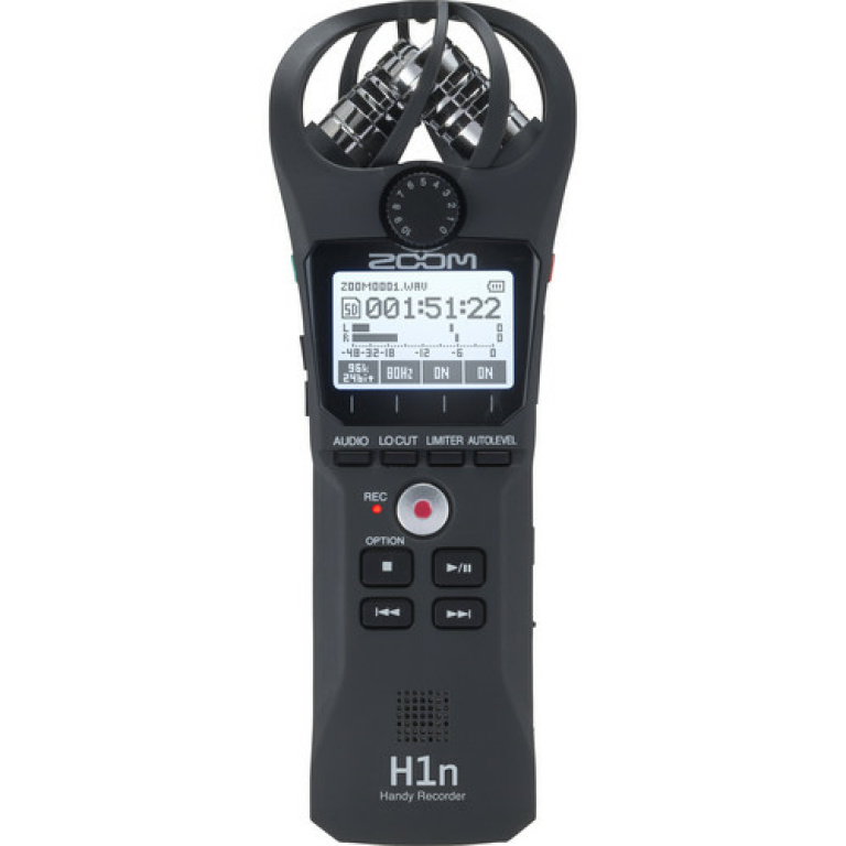 מכשיר הקלטה נייד Zoom h1n