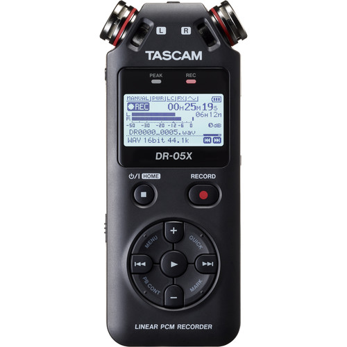 מכשיר הקלטה נייד מקצועי Tascam DR-05X