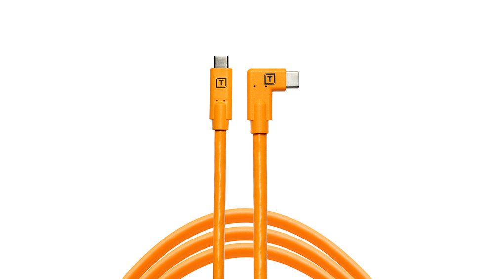 כבל Tether Tools TetherPro USB Type-C to USB Type-C right angle 4.6m