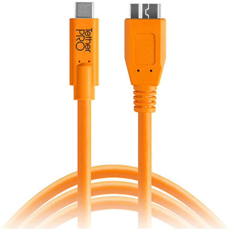 כבל Tether Tools TetherPro USB Type-C to Micro-USB 4.6m