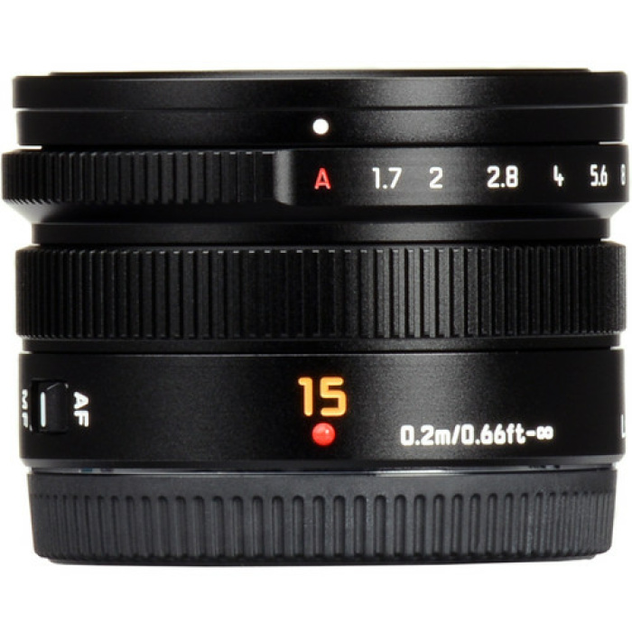 עדשה Panasonic Leica DG 15mm f/1.7 ASPH