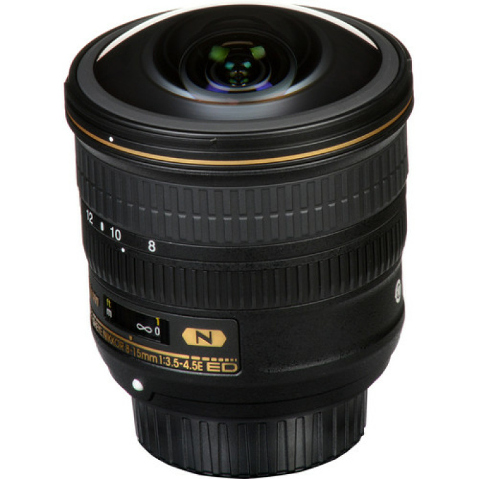 עדשה Nikon Fisheye  NIKKOR 8-15mm f/3.5-4.5E ED