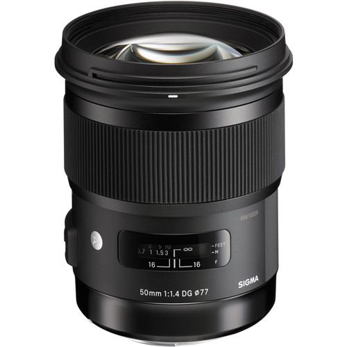 עדשה Sigma 50mm f/1.4 DG HSM Art למצלמות Nikon - יבואן רשמי