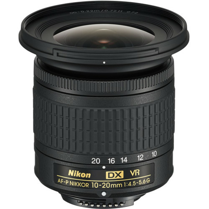 עדשה Nikon AF-P DX NIKKOR 10-20mm f/4.5-5.6G VR