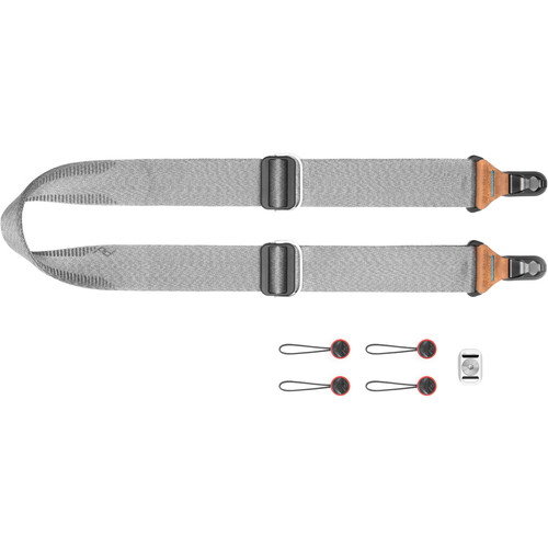 רצועה למצלמה Peak Design Slide SL-AS-3 - אפור