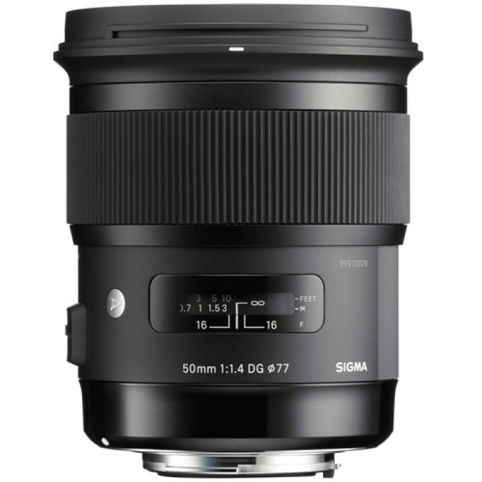 עדשה Sigma 50mm f/1.4 DG HSM Art למצלמות Nikon