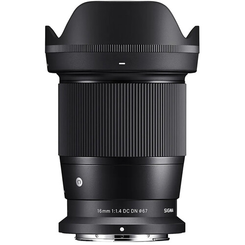 עדשה Sigma 16mm f/1.4 dc dn למצלמות Nikon Z