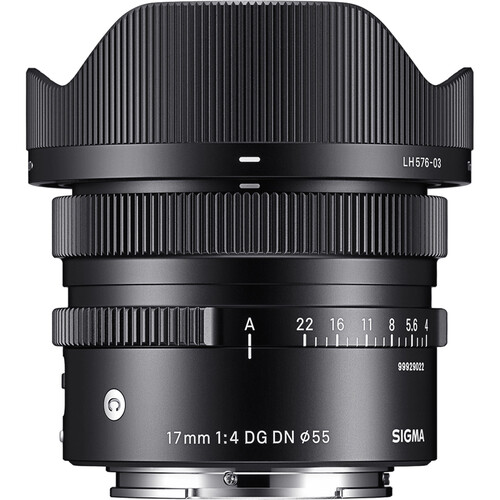 עדשה Sigma 17mm f/4 DG DN C למצלמות Sony