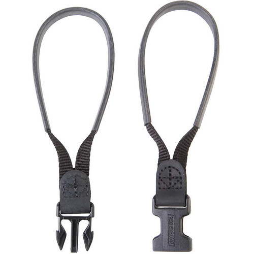 OP/TECH USA System Connectors Lens Loops סט זוג לולאות לנשיאת מצלמה מהעדשה