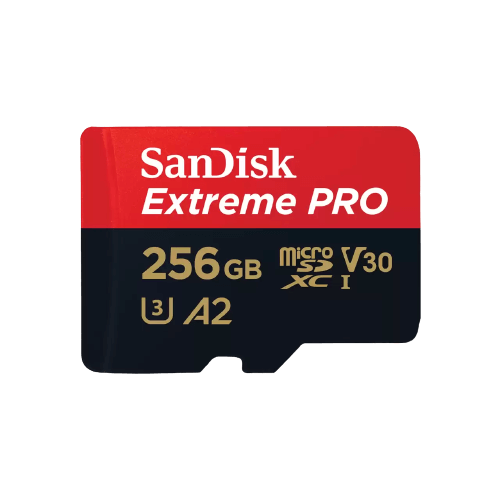 כרטיס זיכרון SanDisk Extreme Pro microSDXC 256GB 200mb/s