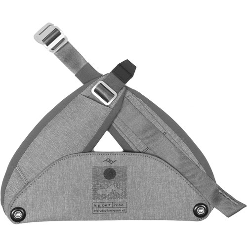 רצועת מותן לתיקי Peak Design Everyday Hip Belt אפורה