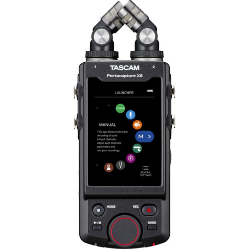 מכשיר הקלטה נייד מקצועי Tascam portacapture x8