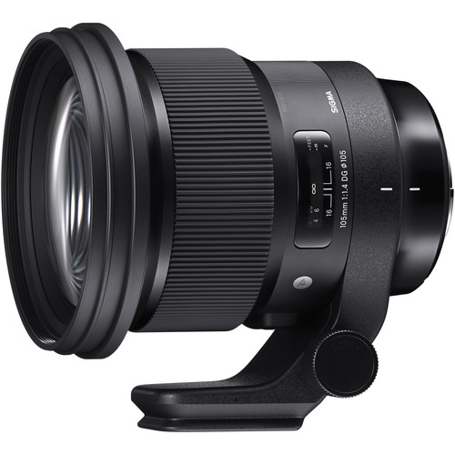 עדשה Sigma 105mm f/1.4 DG HSM Art למצלמות Nikon - יד שניה