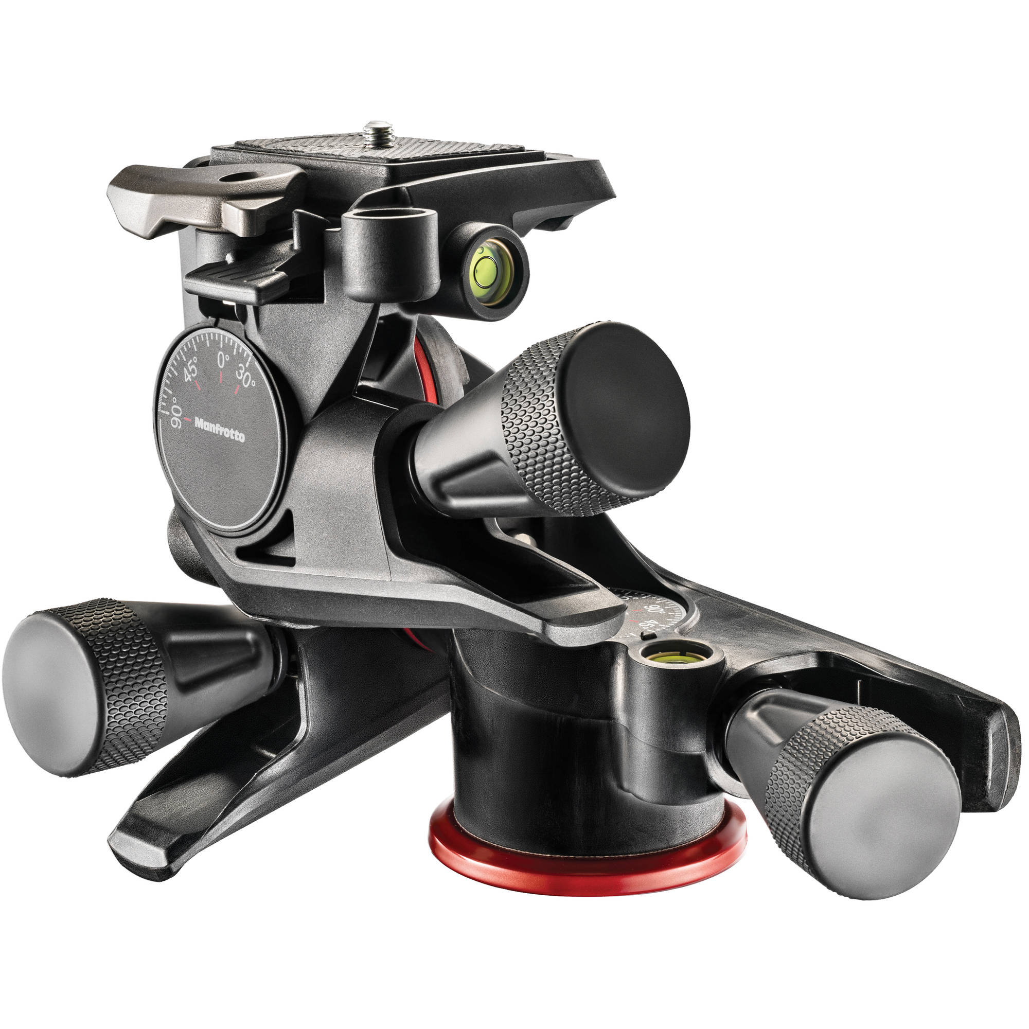 ראש תלת מימד לחצובה Manfrotto XPRO Geared 3-Way mhxpro-3wg