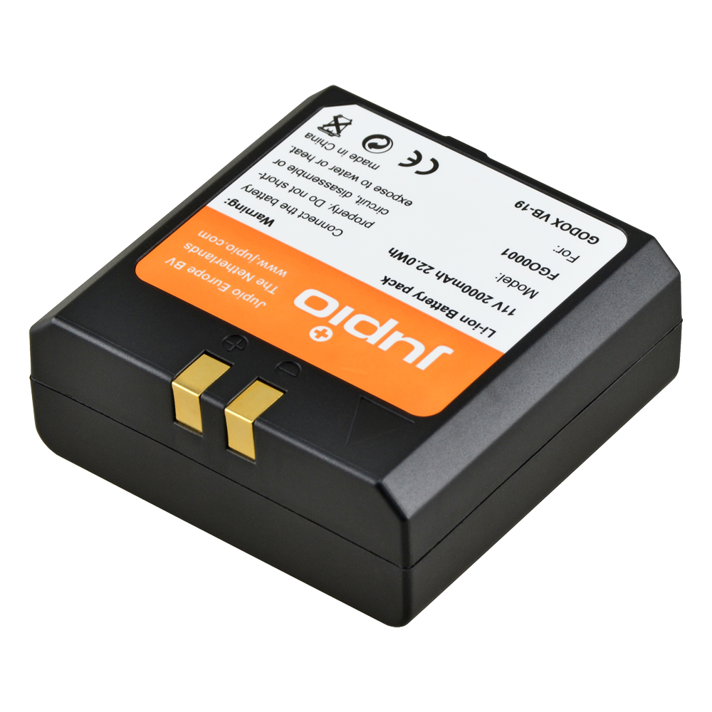Jupio VB18/VB19 סוללה חליפית עבור Godox V850/V860