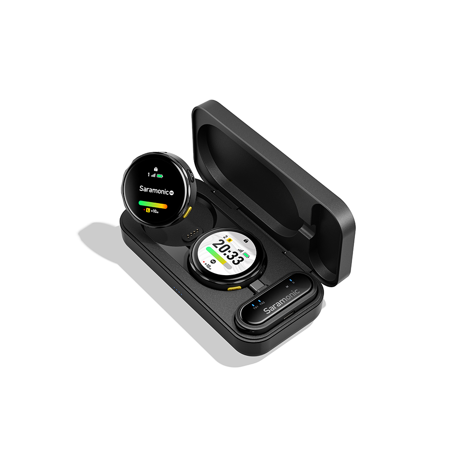 ערכת 2 משדרים מקליטים ומקלט USB-C אלחוטיים Saramonic Blink Me U2