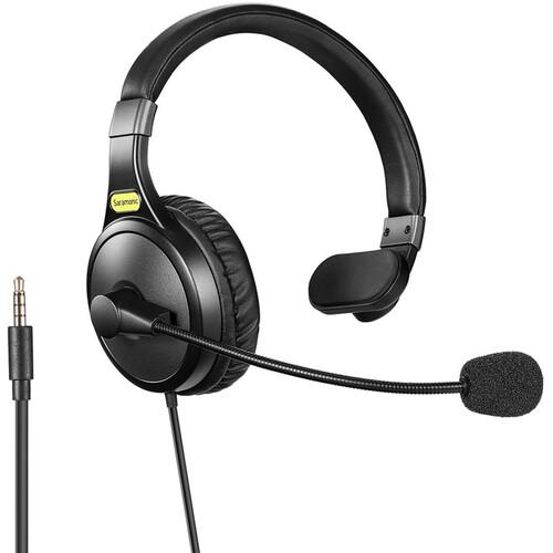 Saramonic WiTalk-LBH WiTalk-LBH אוזניות חוטיות עם אוזניה בודדת עבור תחנת בסיס WiTalk-Hub