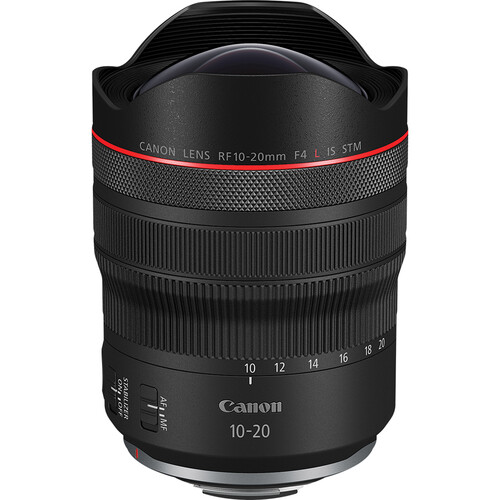 עדשה Canon RF 10-20mm f/4 L IS STM
