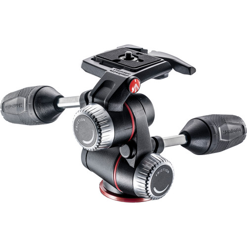 ראש חצובה Manfrotto XPRO תלת-כיווני עם פלטת שחרור מהיר 200PL-14
