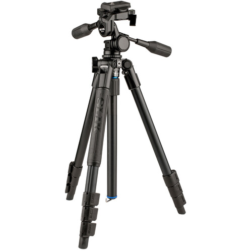 Slik Pro AL-324-3W חצובת אלומיניוםעם ראש 3-כיווני Arca