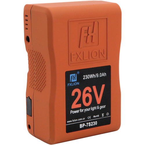 FXLION BP-7S230 26V 230Wh סוללת V-mount