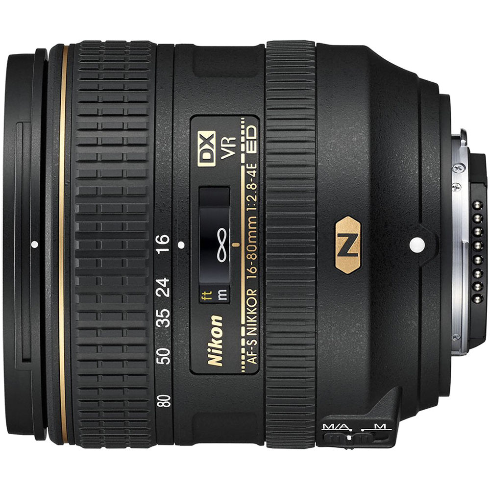 עדשה Nikon AF-S DX 16-80mm f/2.8-4E ED VR - יד שניה